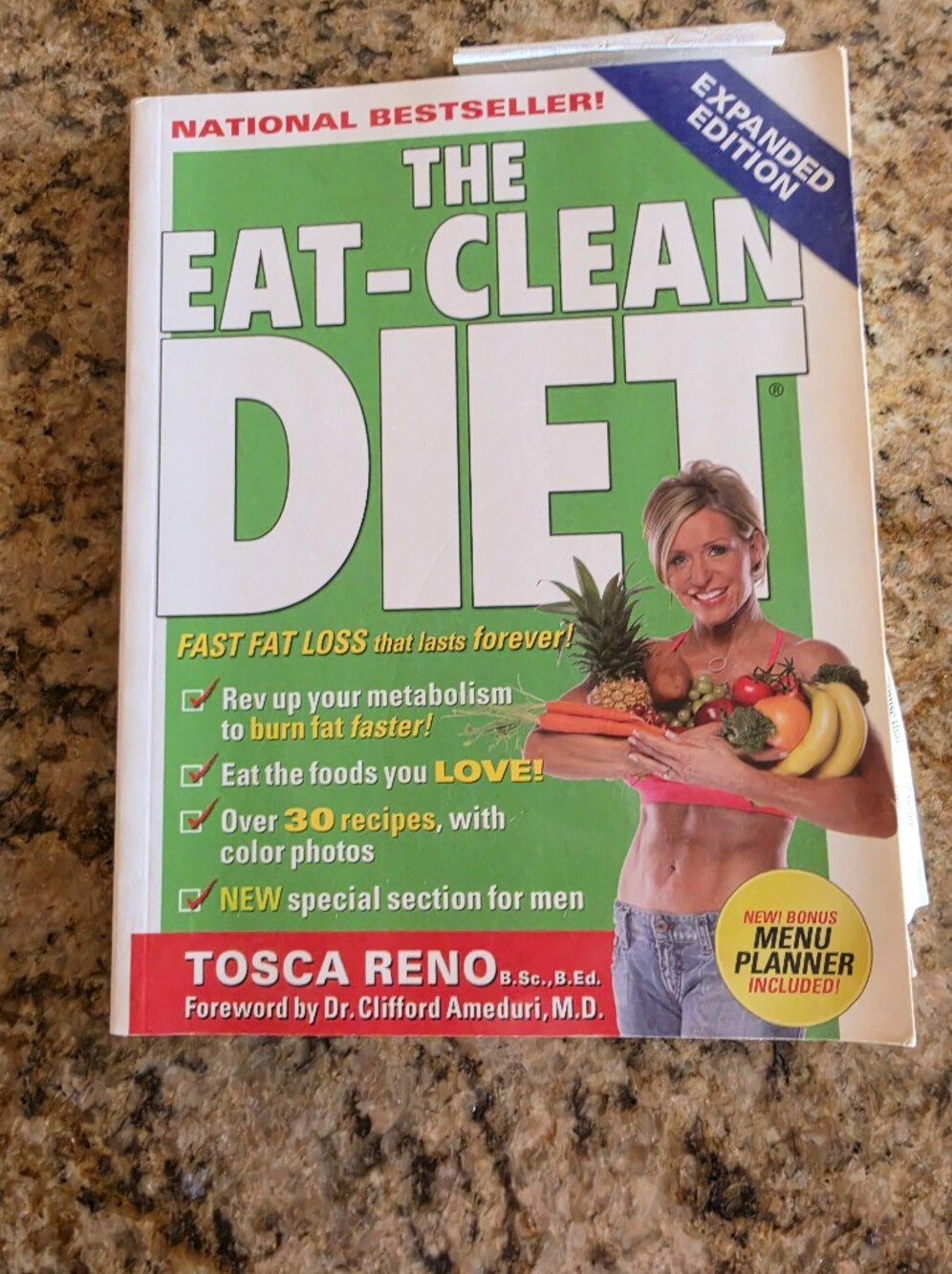 The Eat-Clean Diet Book Expanded Edition Tosca Reno EUC